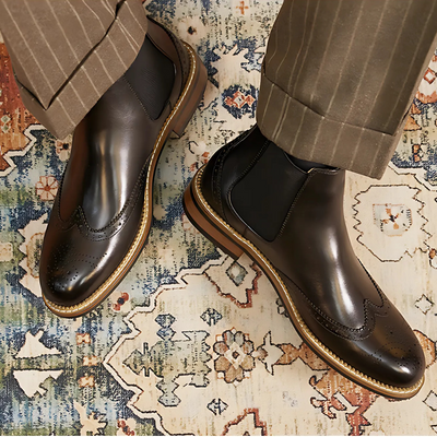 Hudson | Windsor Brogue Boots
