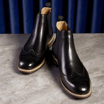 Hudson | Windsor Brogue Boots