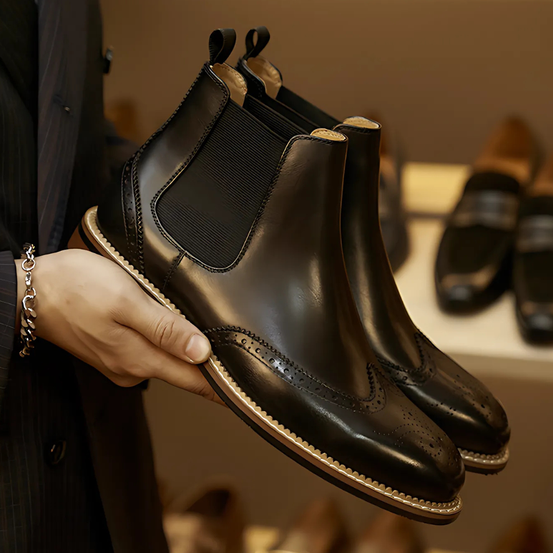 Hudson | Windsor Brogue Boots