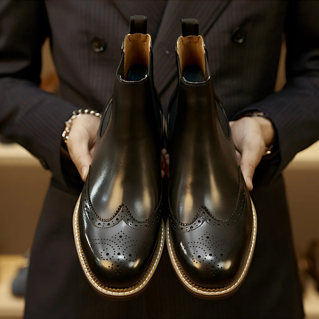 Hudson | Windsor Brogue Boots