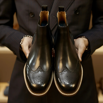 Hudson | Windsor Brogue Boots