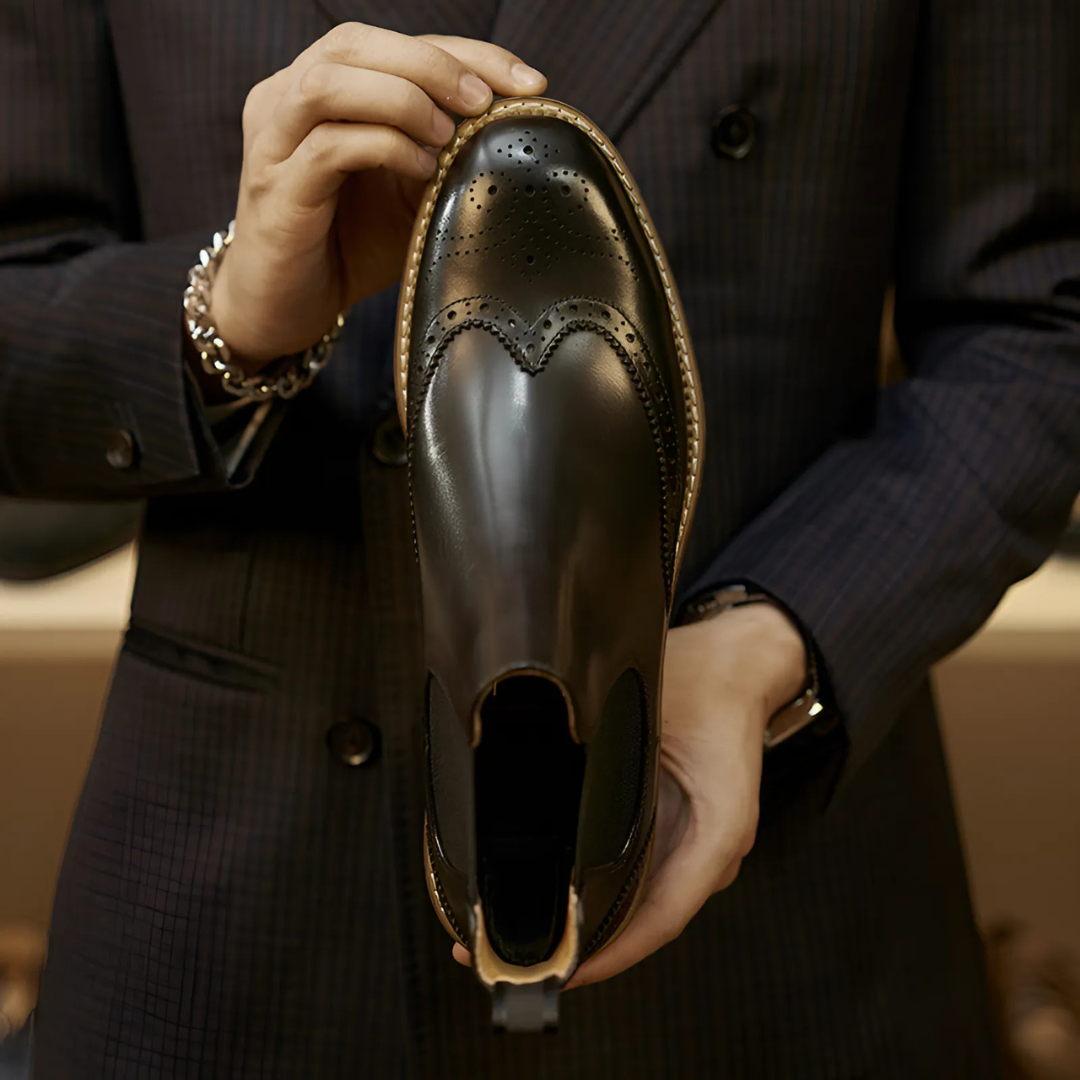 Hudson | Windsor Brogue Boots