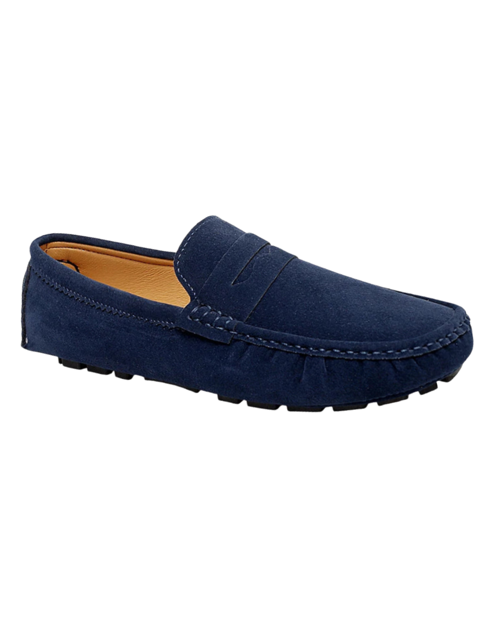 Suede Slip-On Loafers