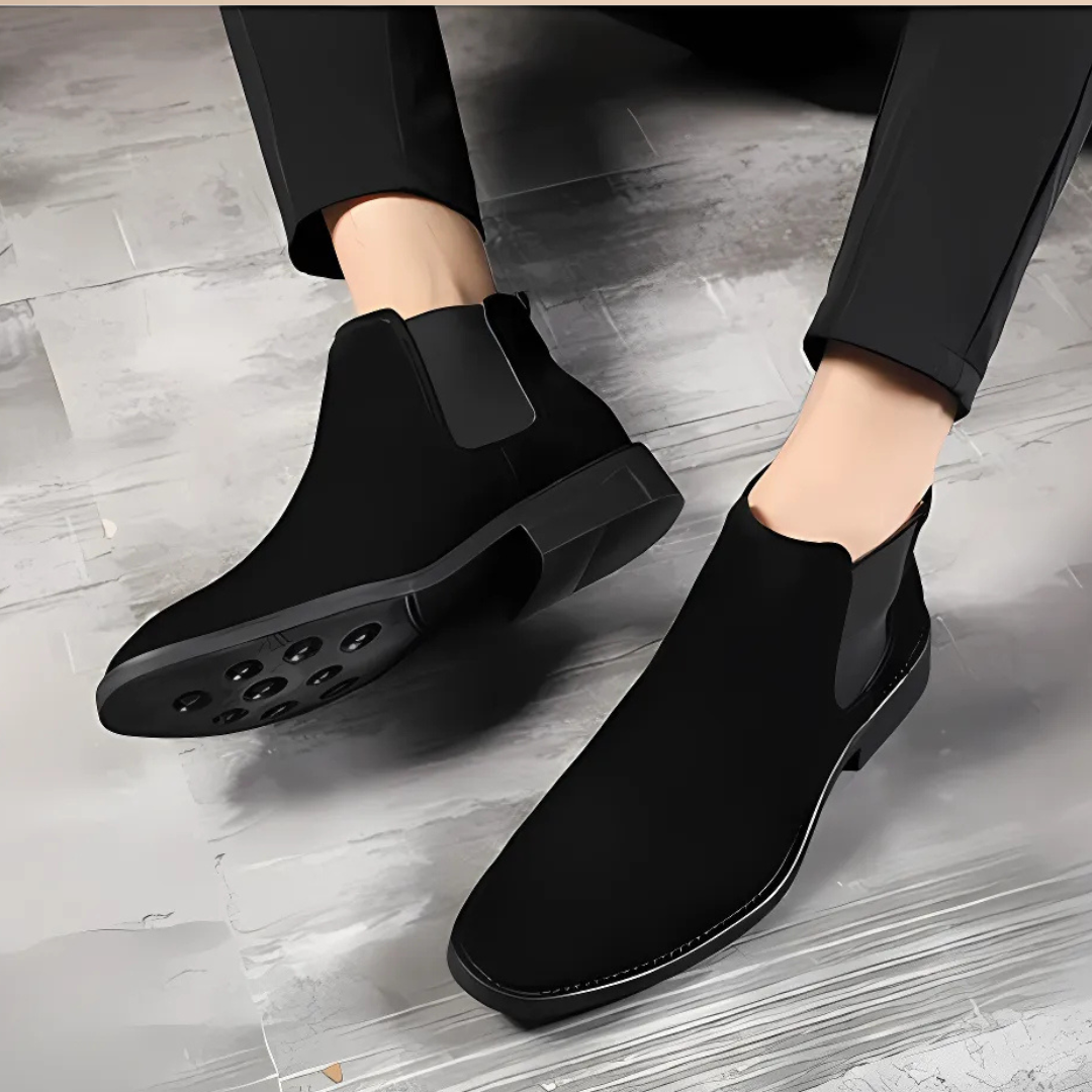 Hudson | Preston Suede Chelsea Boots