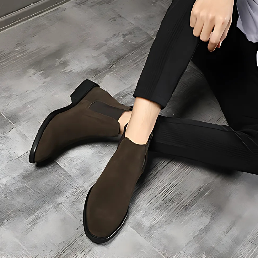 Hudson | Preston Suede Chelsea Boots