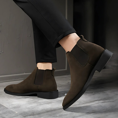 Hudson | Preston Suede Chelsea Boots