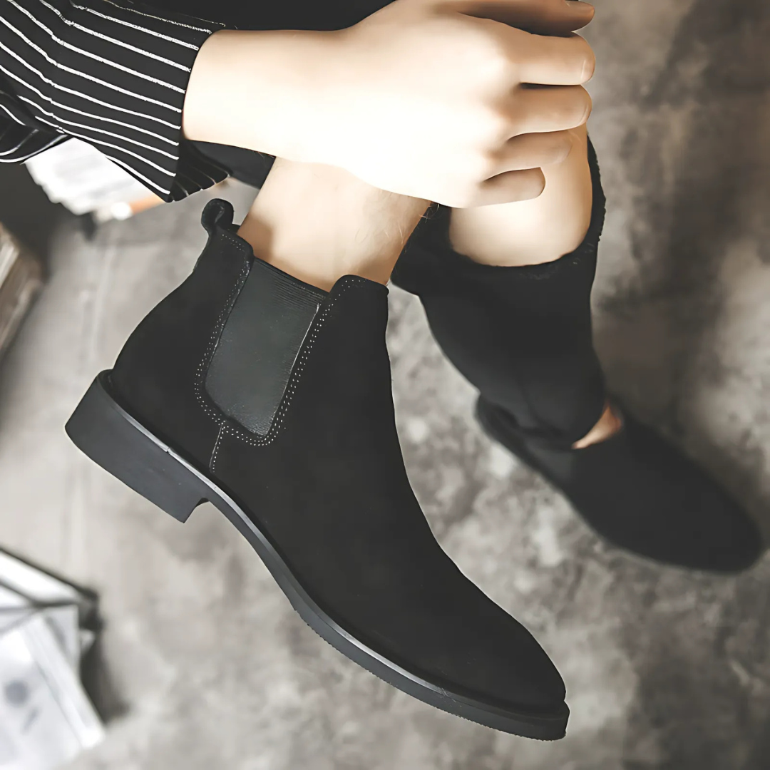Hudson | Preston Suede Chelsea Boots