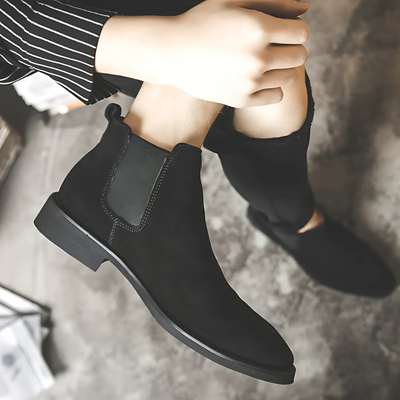 Hudson | Preston Suede Chelsea Boots