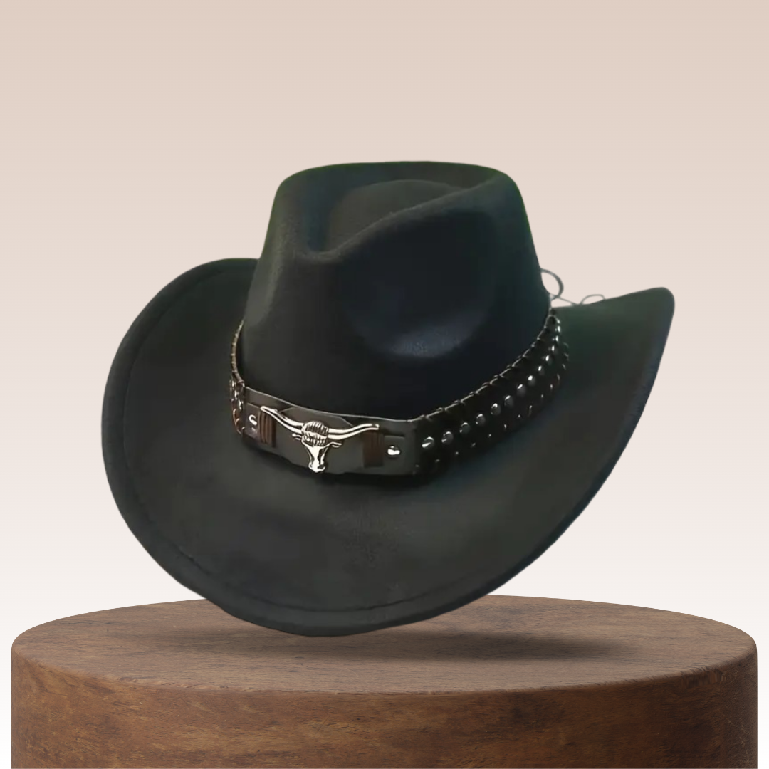 Dalton | Vintage Cowboy Hat with Wide Brim and Classic Western Charm