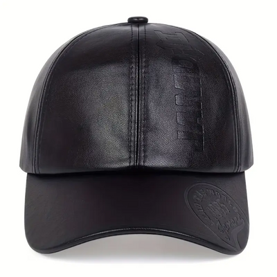 Daniel | Classic Leather-Style Baseball Cap for Men