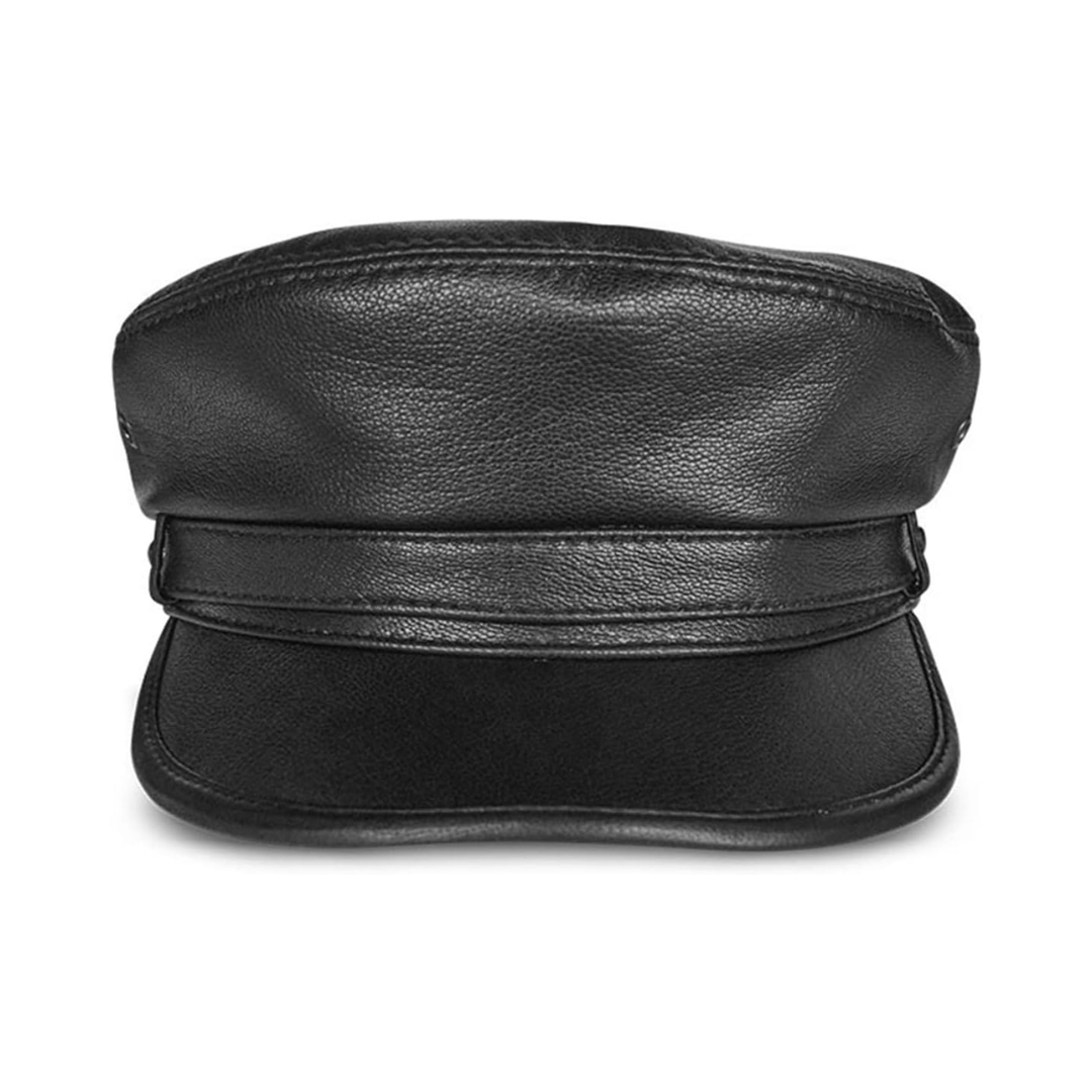 Arthur | Leather Fiddler Hat