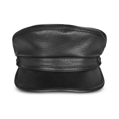 Arthur | Leather Fiddler Hat