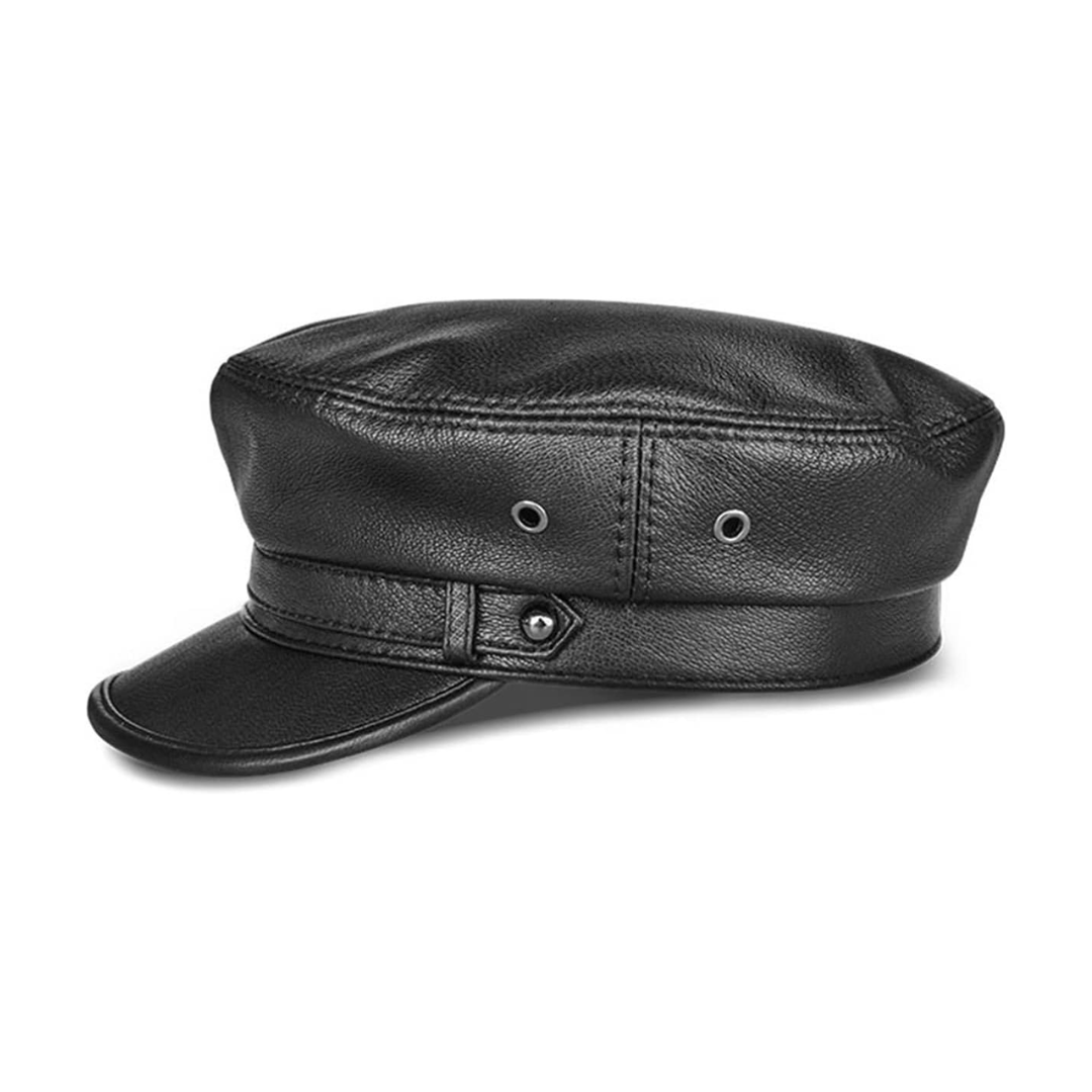 Arthur | Leather Fiddler Hat