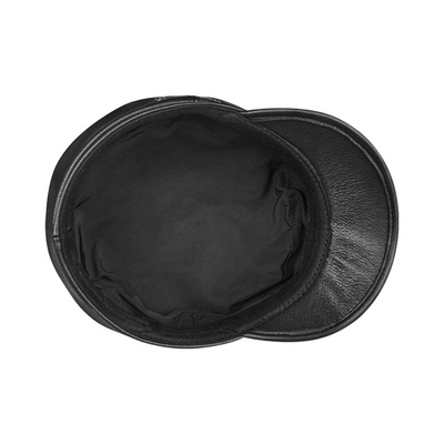 Arthur | Leather Fiddler Hat