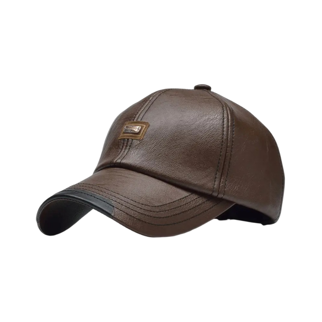 Hudson | Classic Leather Cap