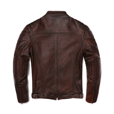 Alexander | Classic Vintage Racer Leather Jacket