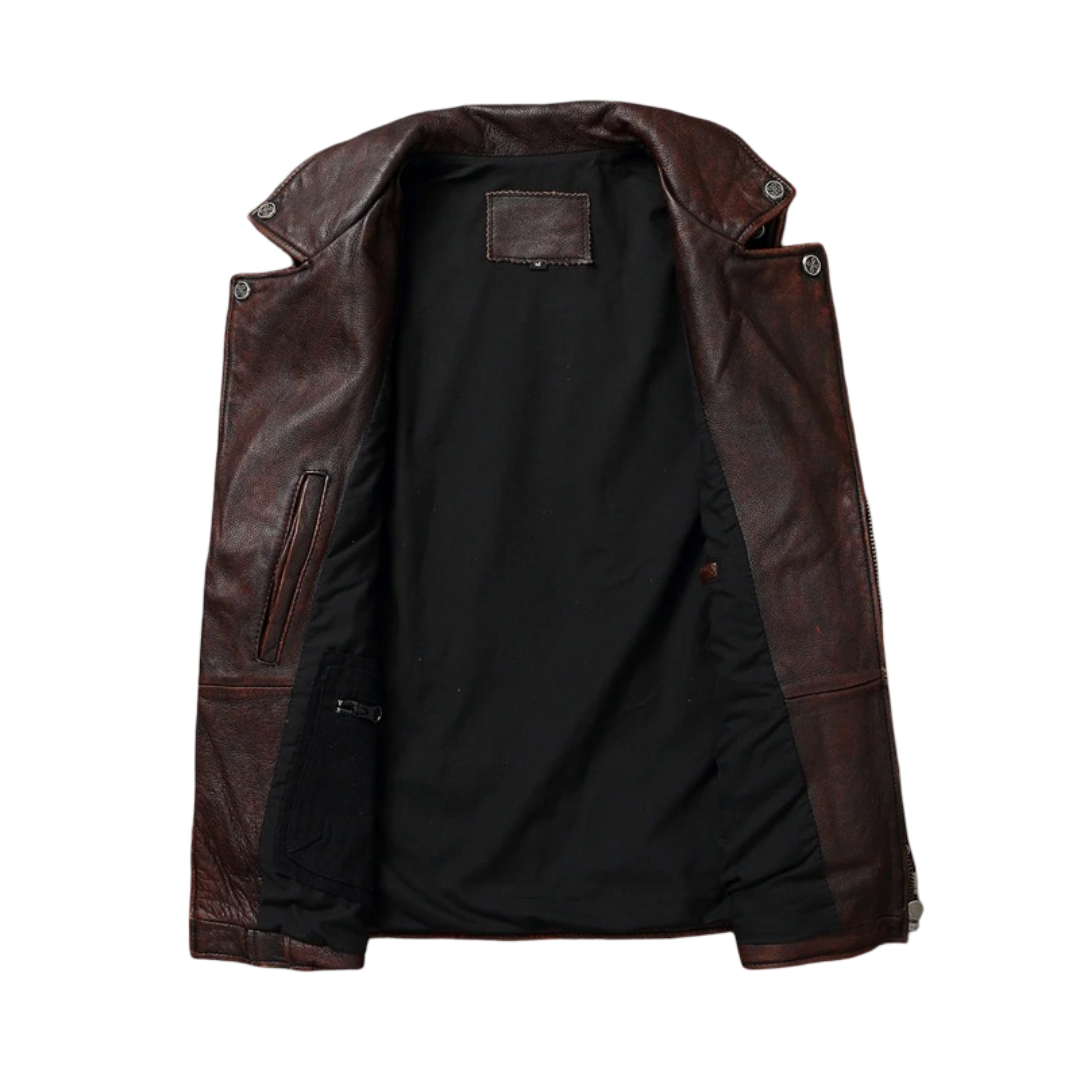 Hudson | Outlaw Leather Vest