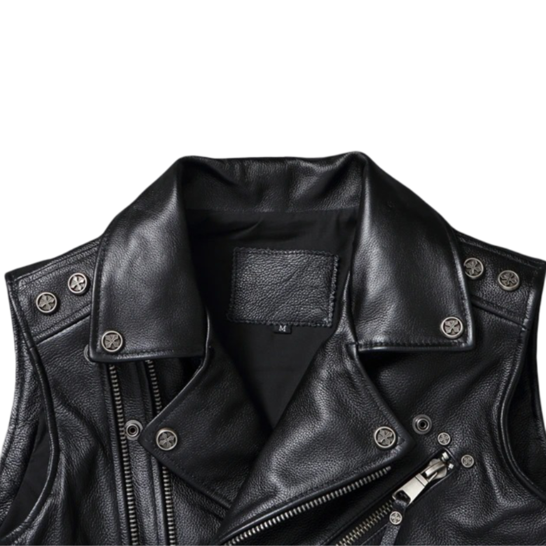Hudson | Outlaw Leather Vest
