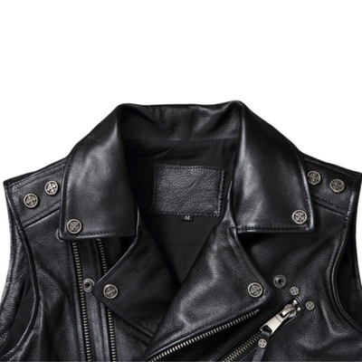 Hudson | Outlaw Leather Vest