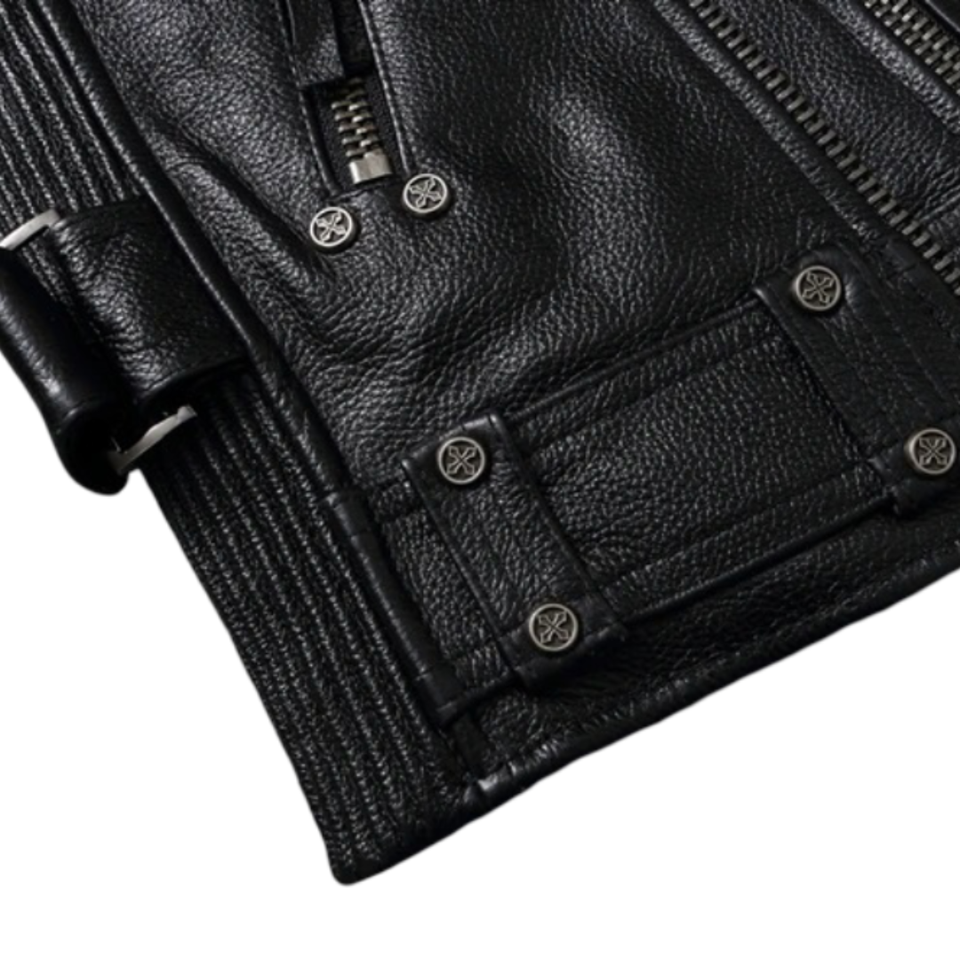 Hudson | Outlaw Leather Vest