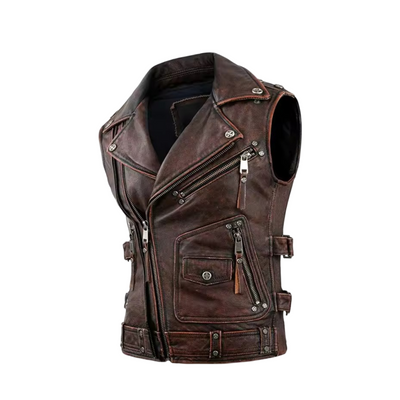 Hudson | Outlaw Leather Vest