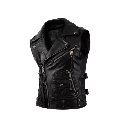 Hudson | Outlaw Leather Vest