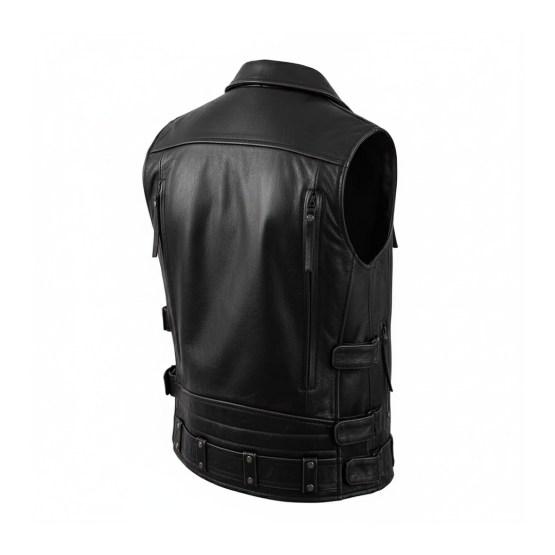 Hudson | Outlaw Leather Vest