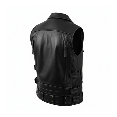 Hudson | Outlaw Leather Vest