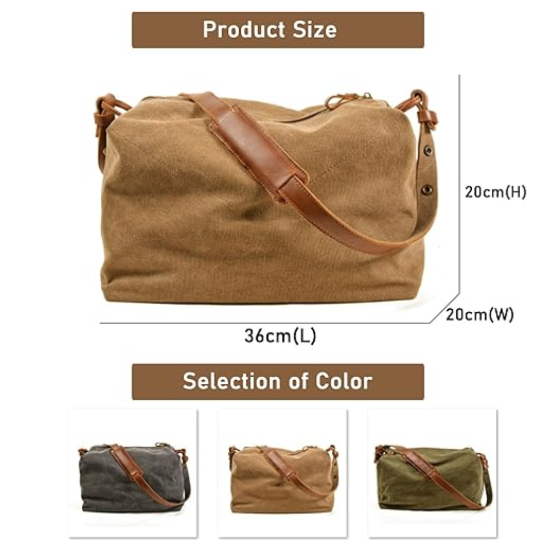 Camden | Classic Heritage Canvas Duffle Bag