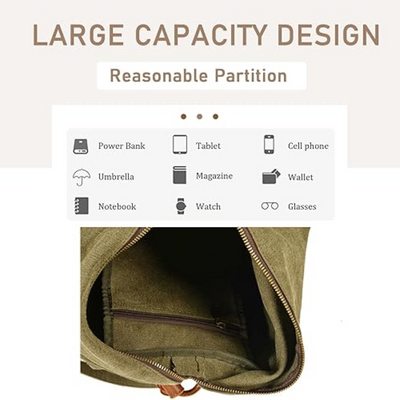 Camden | Classic Heritage Canvas Duffle Bag