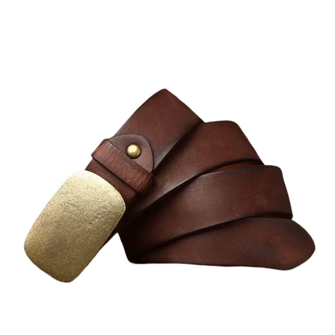 Hudson | Frontier Brass Buckle Belt