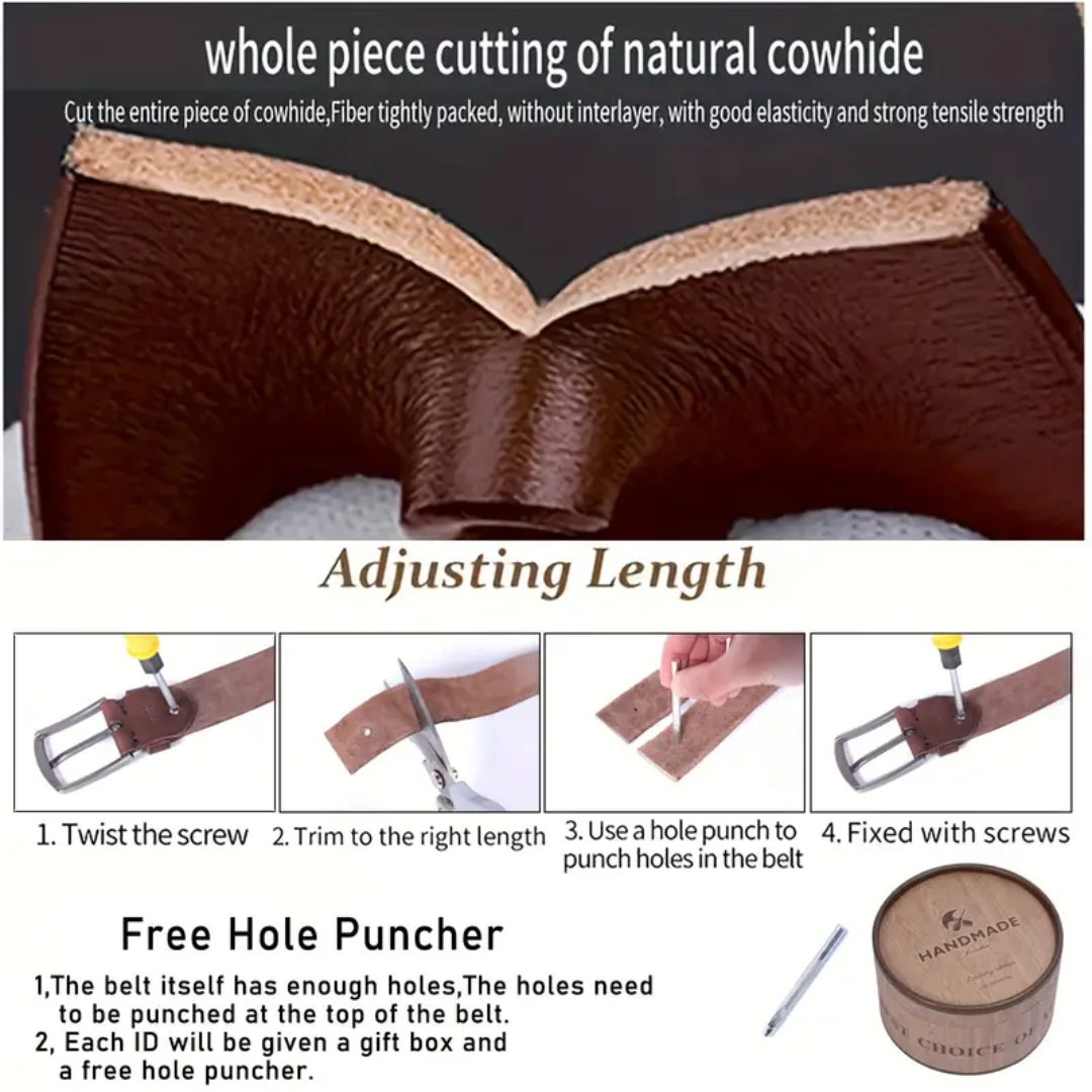 Hudson | Patriot Leather Belt