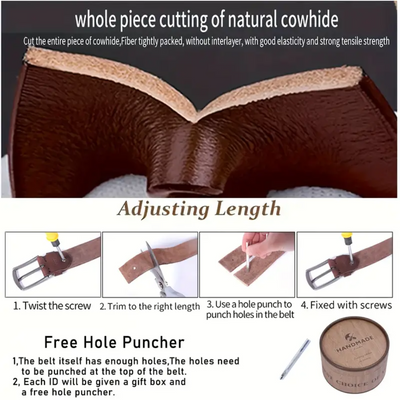 Hudson | Patriot Leather Belt