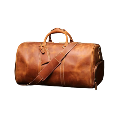 Montgomery | Authentic Top-Grain Cowhide Duffel Crossbody Bag