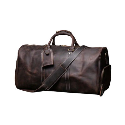 Montgomery | Authentic Top-Grain Cowhide Duffel Crossbody Bag