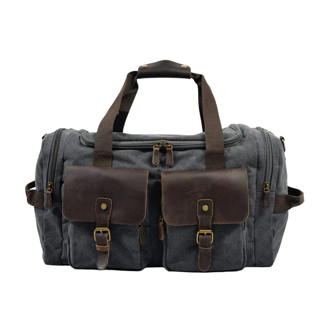 Harlan | Retro Canvas Weekend Travel Bag