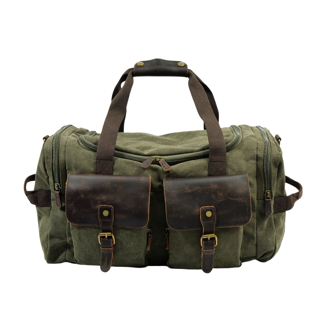 Harlan | Retro Canvas Weekend Travel Bag