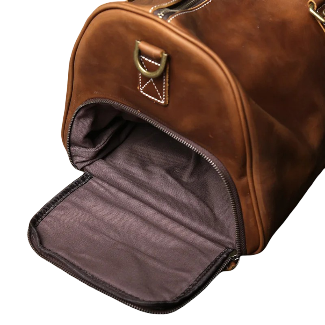 Callahan | Luxury Leather Travel Duffel