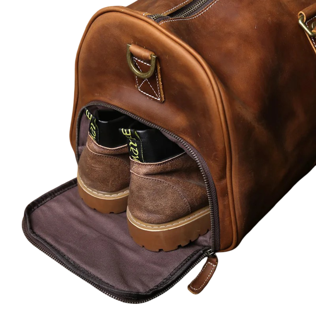 Callahan | Luxury Leather Travel Duffel