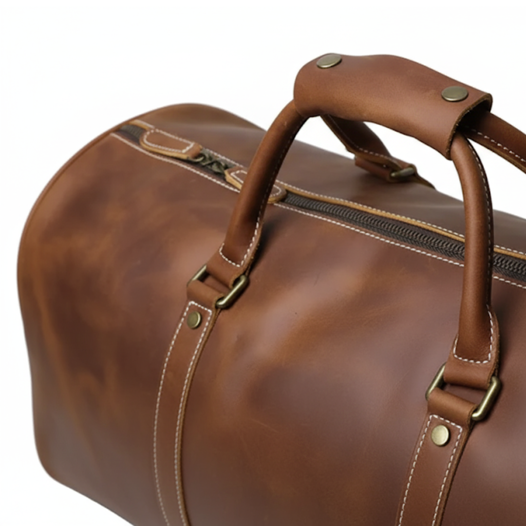 Callahan | Luxury Leather Travel Duffel
