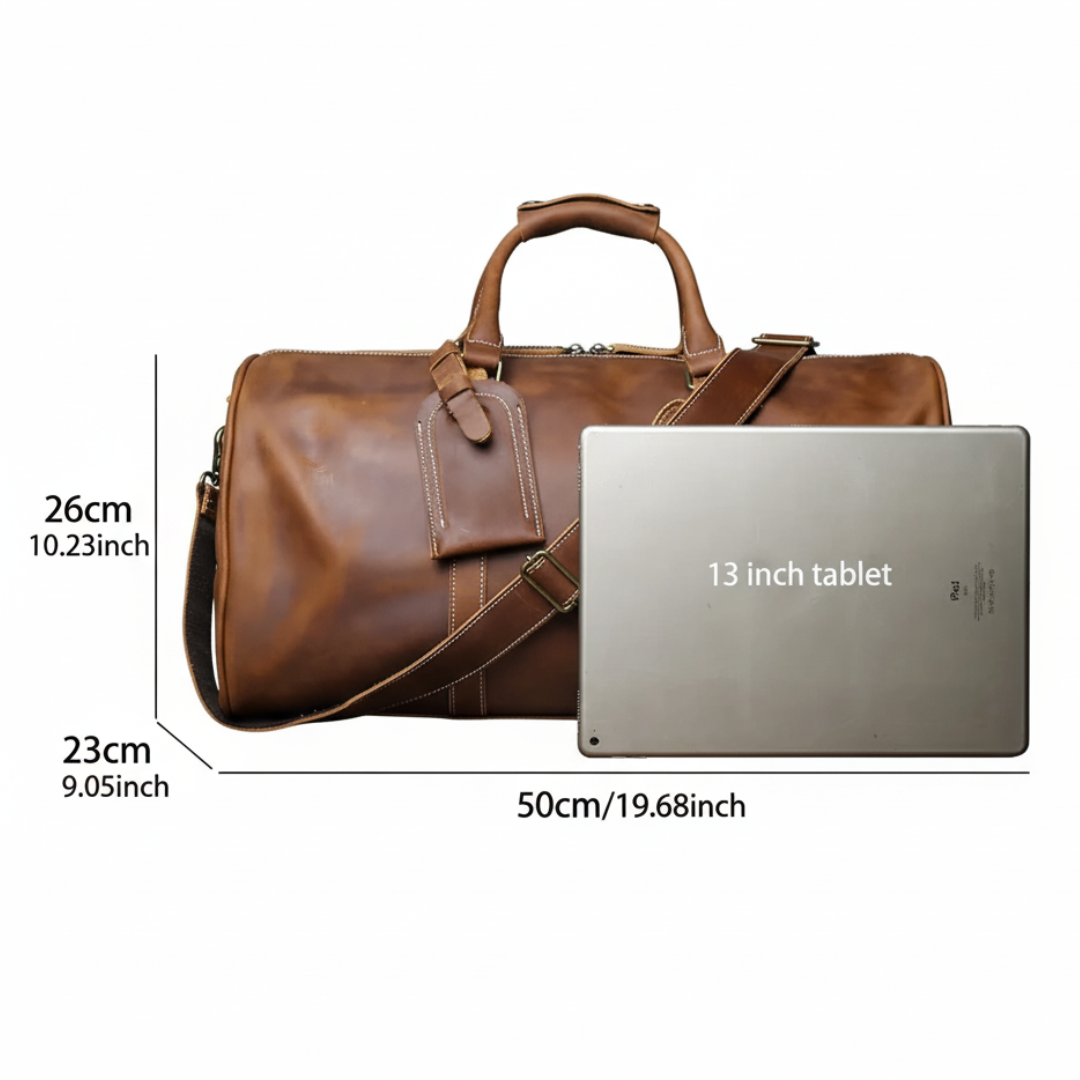 Callahan | Luxury Leather Travel Duffel