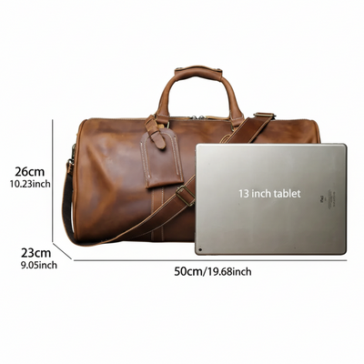 Callahan | Luxury Leather Travel Duffel
