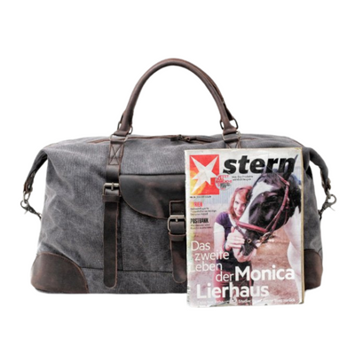 Francis | Classic Rugged Leather Duffel Bag