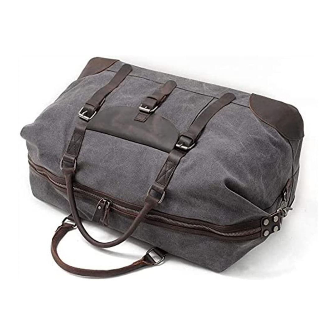 Francis | Classic Rugged Leather Duffel Bag