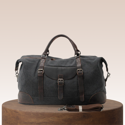 Francis | Classic Rugged Leather Duffel Bag