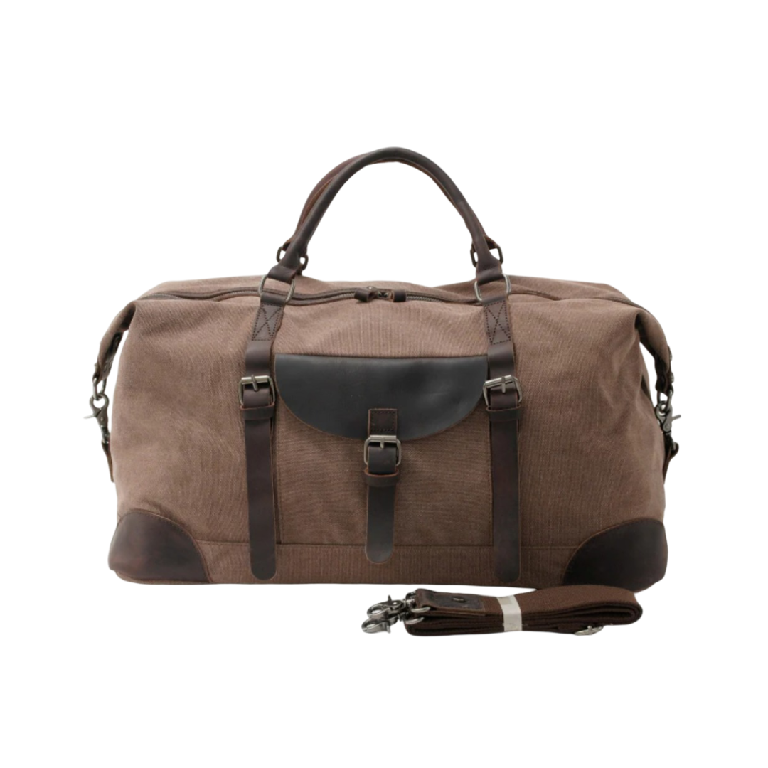 Francis | Classic Rugged Leather Duffel Bag