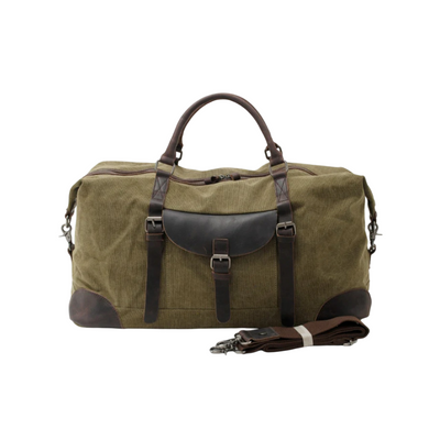 Francis | Classic Rugged Leather Duffel Bag