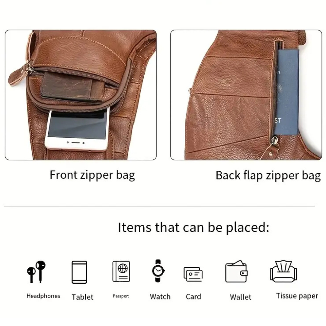 Grayson | Crossbody Leather Sling