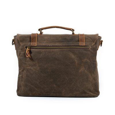 Kevin | Durable Canvas and Leather Messenger Bag