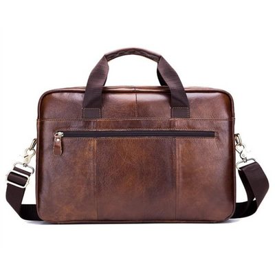 Anthony | Contemporary Leather Briefcase | Versatile Crossbody Bag
